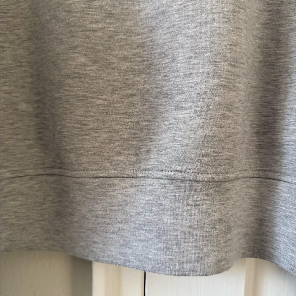 Old Navy Active Bounce Fleece Gray Quarter Zip Size Large - Picture 4 of 8